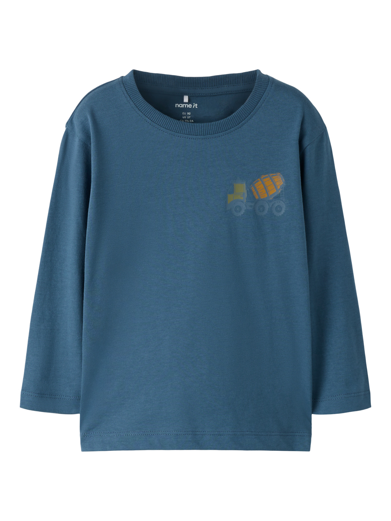 NAME IT Traktor Bluse Berlan Bering Sea