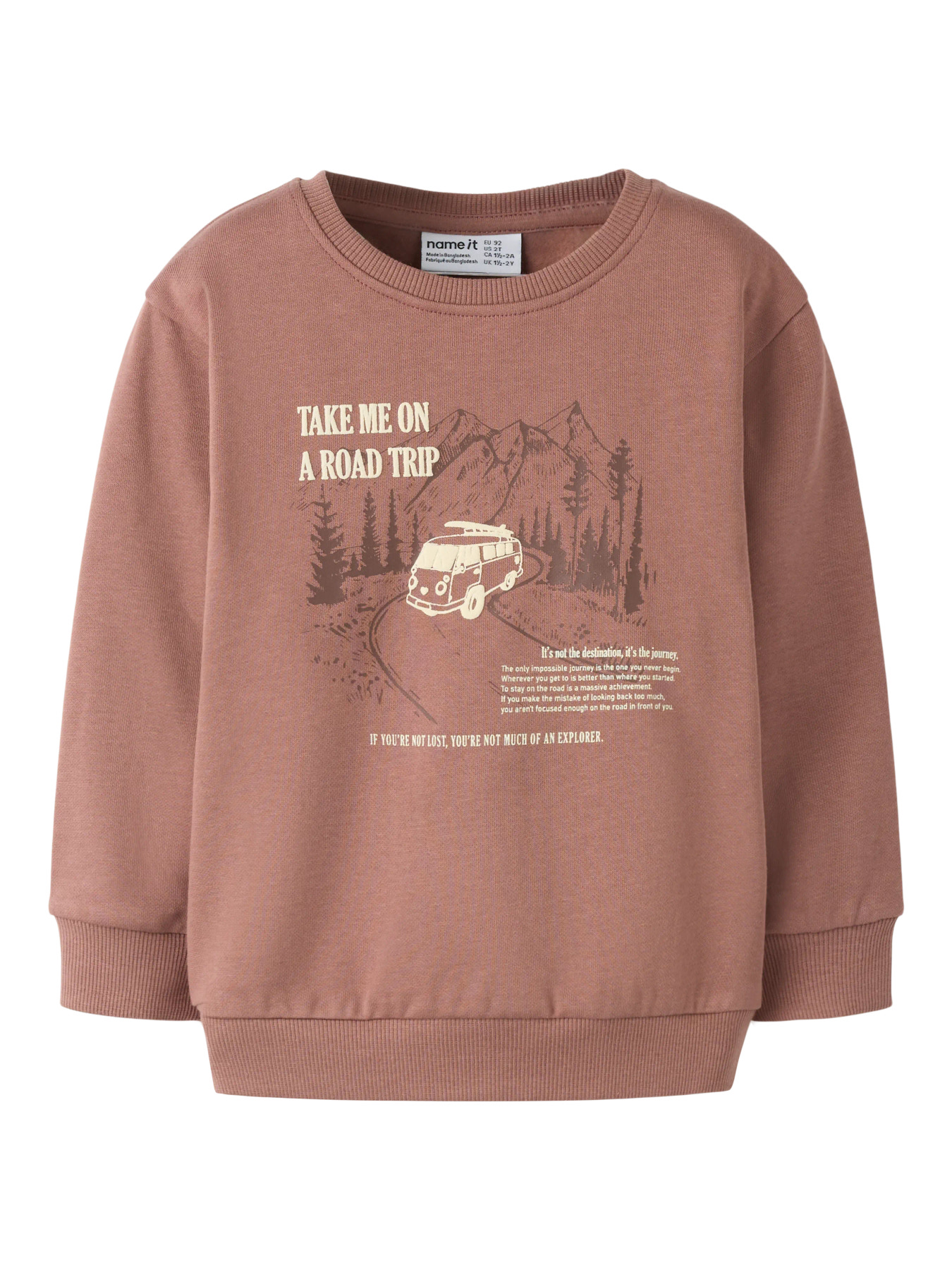 NAME IT Sweatshirt Balas Chocolate Malt