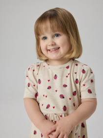 NAME IT Kjole Haline Peyote Melange