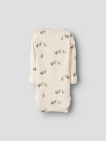 NAME IT Nbmbarkan Ls Xsl Body - Peyote Melange