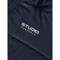 NAME IT Puffer Jakke Marble Navy Blazer