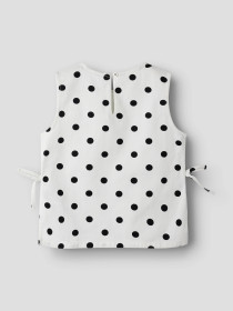 NAME IT Top Dot Twill Antique White