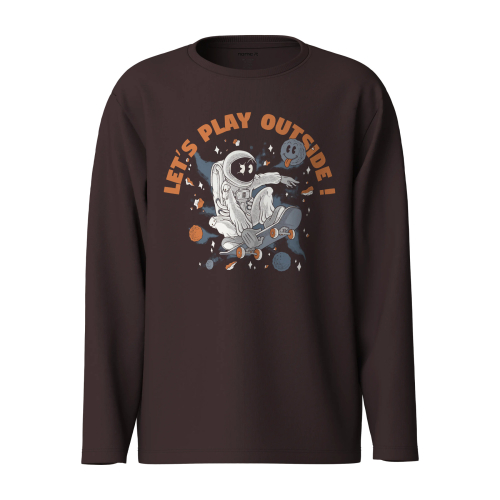 Name It Bluse - NkmVictor - Chocolate Plum/Space Skate