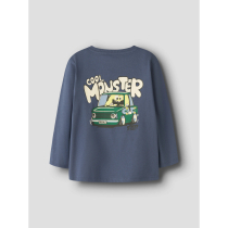 NAME IT Bluse Velix Vintage Indigo Monster