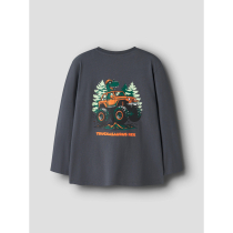 NAME IT Bluse Velix Ombre Blue Rex