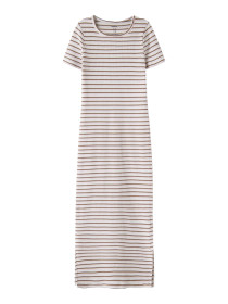 NAME IT Maxi Kjole Hasita Pink Drink