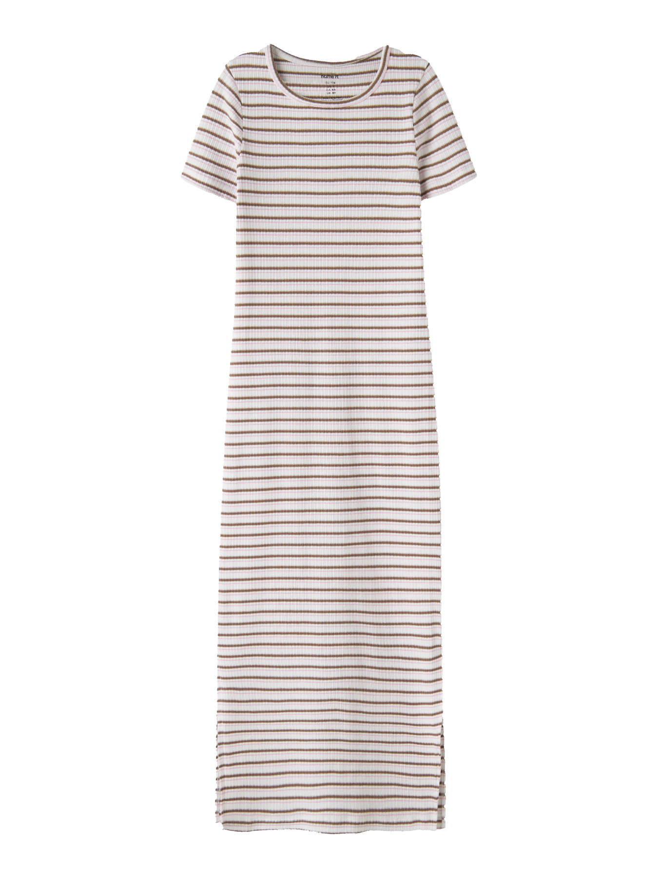 NAME IT Maxi Kjole Hasita Pink Drink