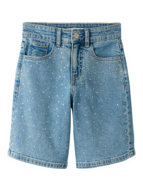 NAME IT Denim Shorts Rose Medium Blue Denim