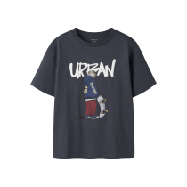 NAME IT T-shirt Nael Ombre Blue