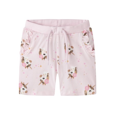 Name It Shorts - NmfJalisa - Cradle Pink m. Glimmer