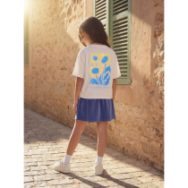 NAME IT T-shirt Helga Bright White Flower