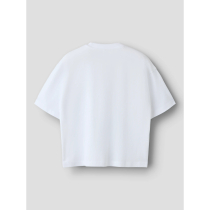 NAME IT T-shirt Helga Bright White Les Fleurs