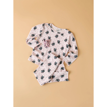 NAME IT Bluse Andrea Stitch Cradle Pink