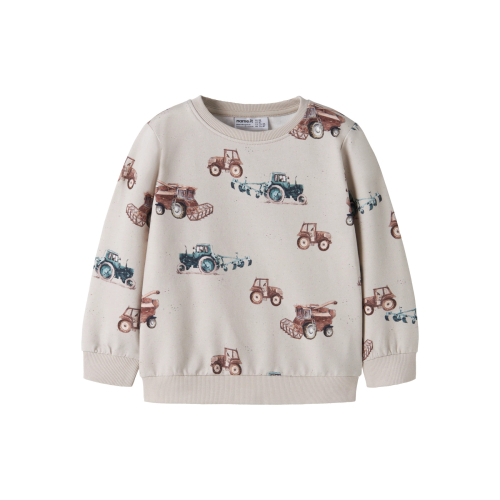 Name It Sweatshirt - NmmJanol - Chateau Gray