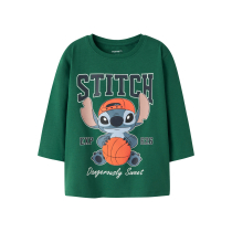 NAME IT Bluse Amdres Stitch Evergreen