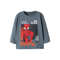 NAME IT Bluse Alder Spider-Man Blue Mirage
