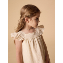 LIL ATELIER Kjole Folly Coconut Milk Sahara Sun