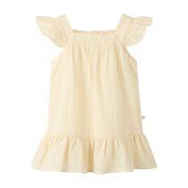 LIL ATELIER Kjole Folly Coconut Milk Sahara Sun