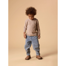 LIL ATELIER Striktrøje Fogon Oxford Tan