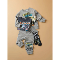 NAME IT Bluse Steven Hotwheels Ombre Blue