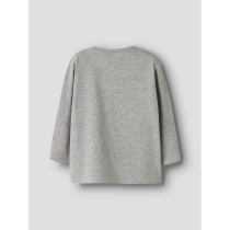 NAME IT Bluse Steven Hotwheels Grey Melange