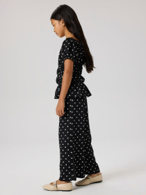 NAME IT Prikkede Bukser Rachel Black Dots