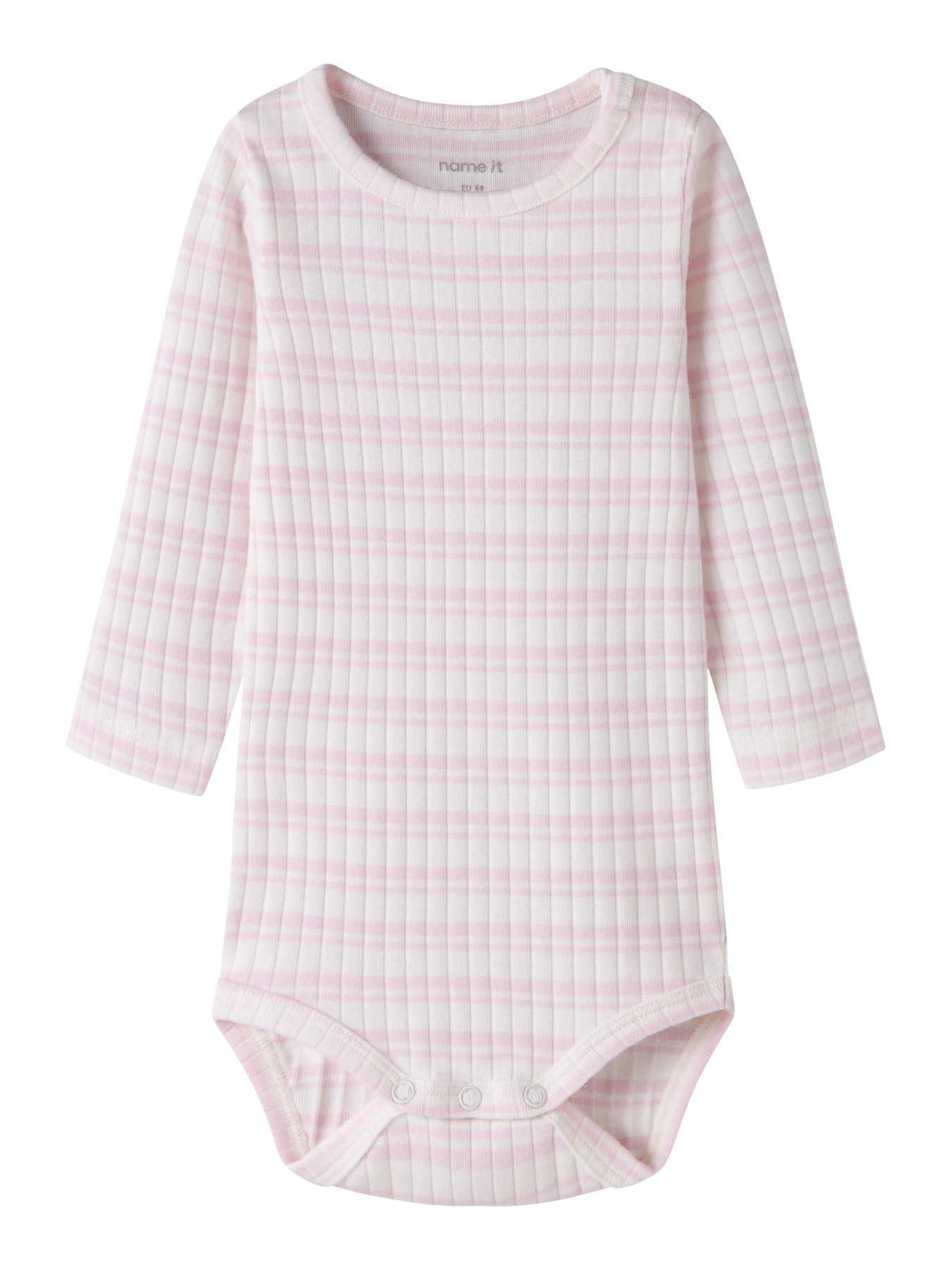 Name It Body l/æ - Rib - NbfHutla - Cradle Pink