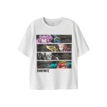 NAME IT T-shirt Amos Fortnite Bright White