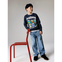 NAME IT Sweatshirt Stus Pokemon Ombre Blue