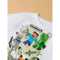 NAME IT T-shirt Sena Minecraft Bright White