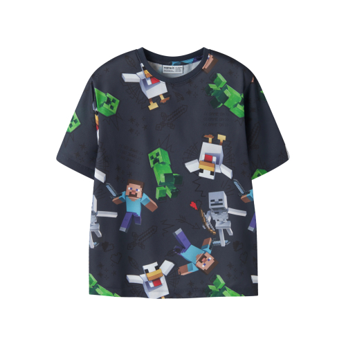 Name it T-shirt - NkmStef - Minecraft - Ombre Blue