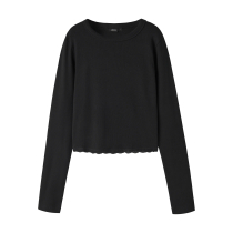 LMTD Bluse Crop Ninaja Black