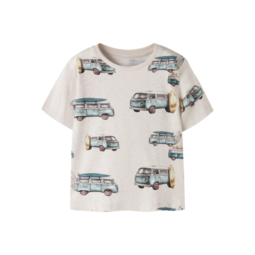 Name It T-shirt - NmmJaxon - Peyote Melange