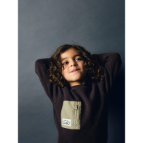 NAME IT Sweatshirt Osborne Chocolate Plum