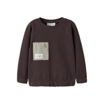 NAME IT Sweatshirt Osborne Chocolate Plum