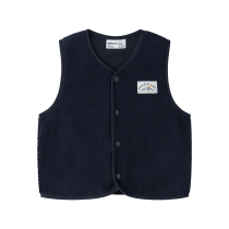 NAME IT Teddy Vest Owe Navy Blazer