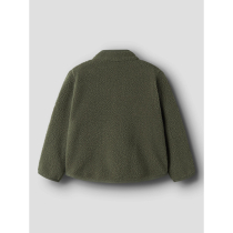 NAME IT Teddy Cardigan Owe Olive Night