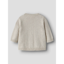 NAME IT Strik Cardigan Obase Peyote Melange