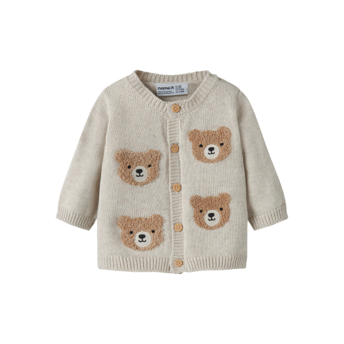 Name It Cardigan - Strik - NbmObase - Peyote Melange