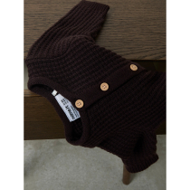 NAME IT Strik Cardigan Olivar Chocolate Plum