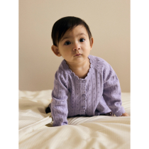 NAME IT Cardigan Oxenia Heirloom Lilac