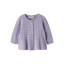 NAME IT Cardigan Oxenia Heirloom Lilac