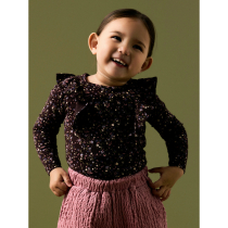 NAME IT Bluse Oceana Chocolate Plum
