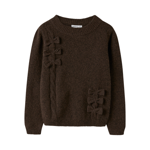 Name It Bluse - Strik - NkfOjesmi - Chocolate Plum