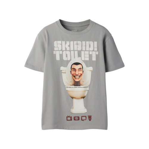 Name It T-shirt - Noos - NkmArvis - Ultimate Grey
