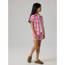 NAME IT Shorts Hendrina Terry Phlox Pink