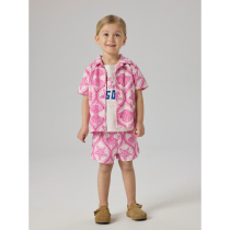 NAME IT Shorts Hendrina Terry Phlox Pink