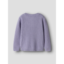 NAME IT Strik Cardigan Osie Heirloom Lilac