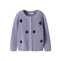 NAME IT Strik Cardigan Osie Heirloom Lilac