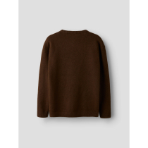 NAME IT Striktrøje Olexandr Chocolate Plum